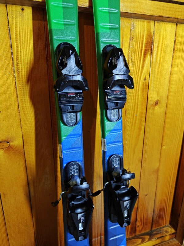 LYŽE ELAN MAXX BLUE-GREEN U-FLEX 140CM